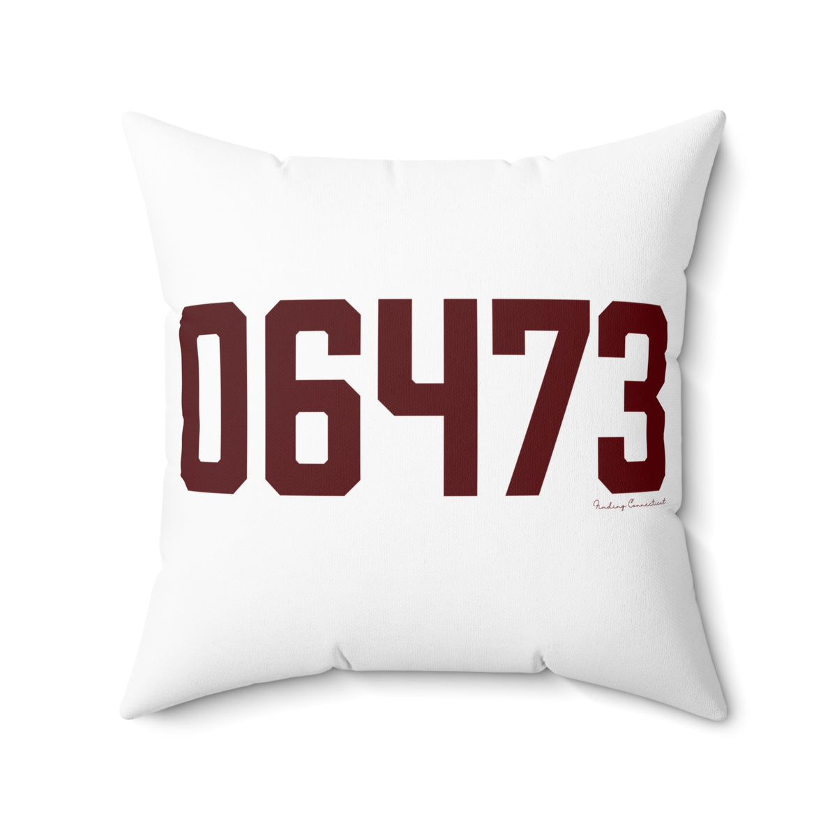 06473 North Haven Connecticut Zip Code Polyester Square Pillow