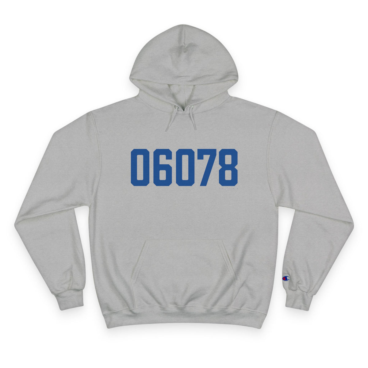 06078 Suffield Connecticut Zip Code Champion Hoodie