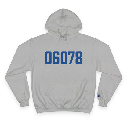 06078 Suffield Connecticut Zip Code Champion Hoodie