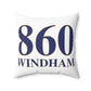 860 Windham Spun Polyester Square Pillow