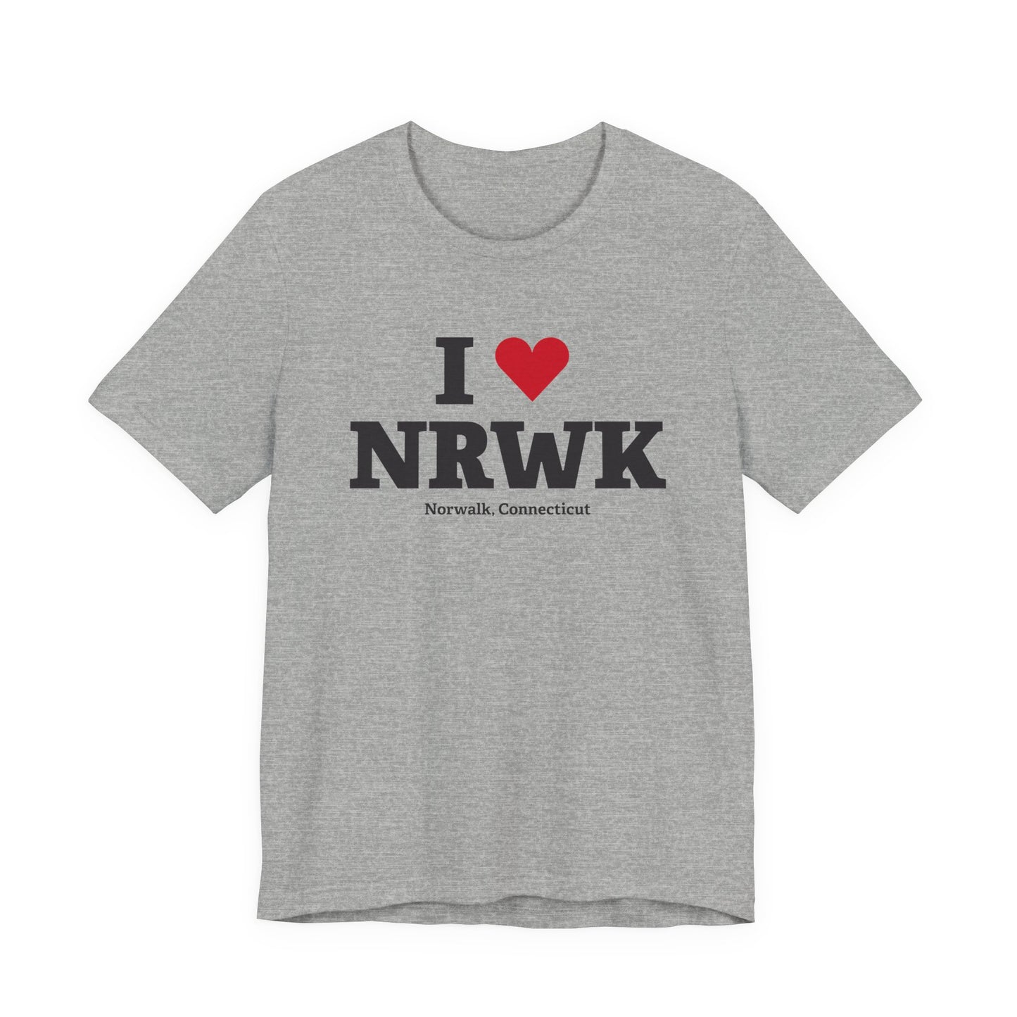 I Heart NRWK Unisex Jersey Short Sleeve T-Shirt
