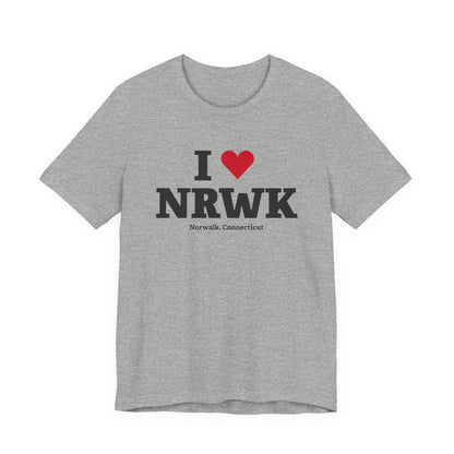 I Heart NRWK Unisex Jersey Short Sleeve T-Shirt