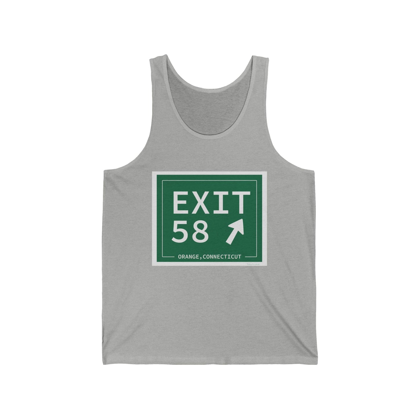 Vintage Exit 58 WCP Sign Unisex Jersey Tank Top