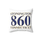 Stonington 860 Connecticut Polyester Square Pillow