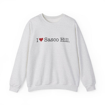 I Heart Sasco Hill. Unisex Heavy Blend™ Crewneck Sweatshirt