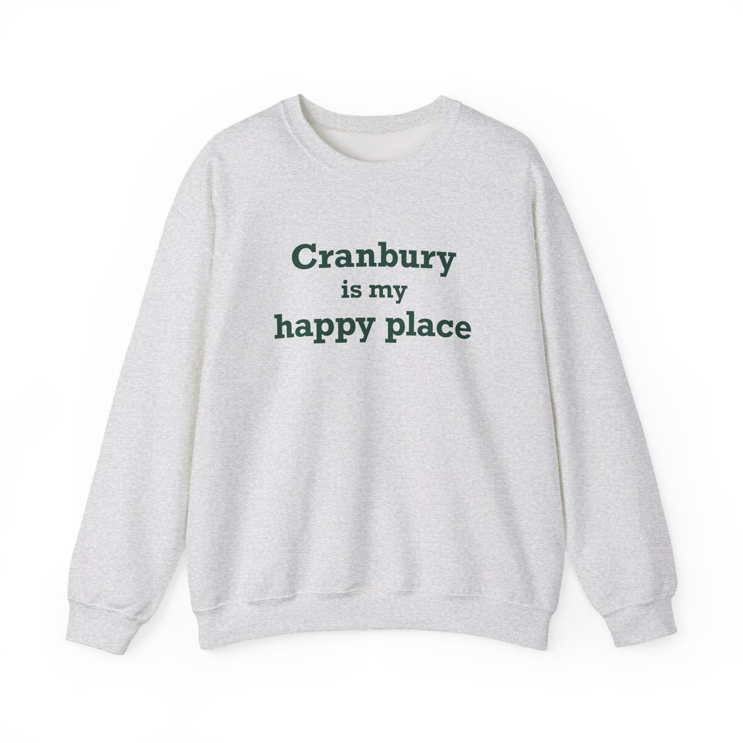 Cranbury is My Happy Place Unisex Heavy Blend™ Crewneck Sweatshirt