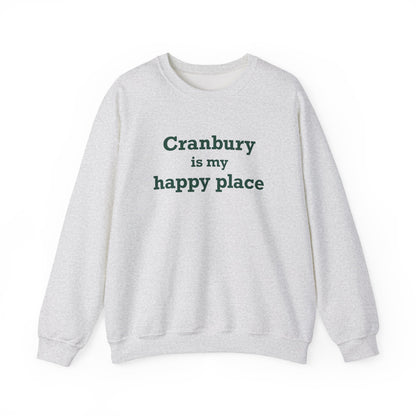 Cranbury is My Happy Place Unisex Heavy Blend™ Crewneck Sweatshirt