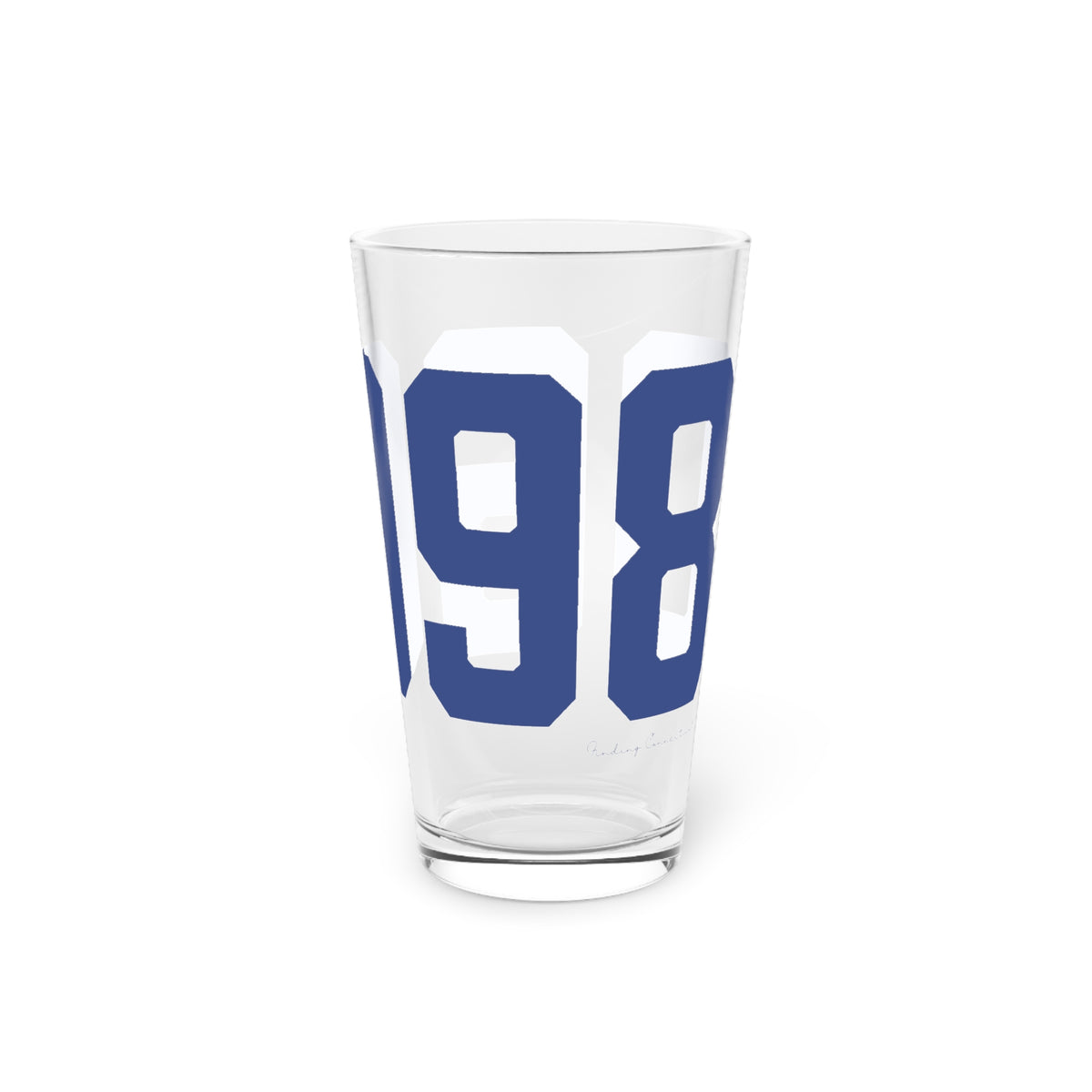 06098 Winchester Connecticut Zip Code Pint Glass, 16oz