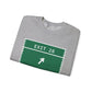 Vintage Merritt Parkway Exit 28 Sign Unisex Heavy Blend™ Crewneck Sweatshirt
