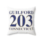 Guilford 203 Connecticut Polyester Square Pillow