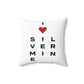 Silvermine Vision Spun Polyester Square Pillow