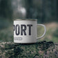 Westport Born & Raised Enamel Camping Mug