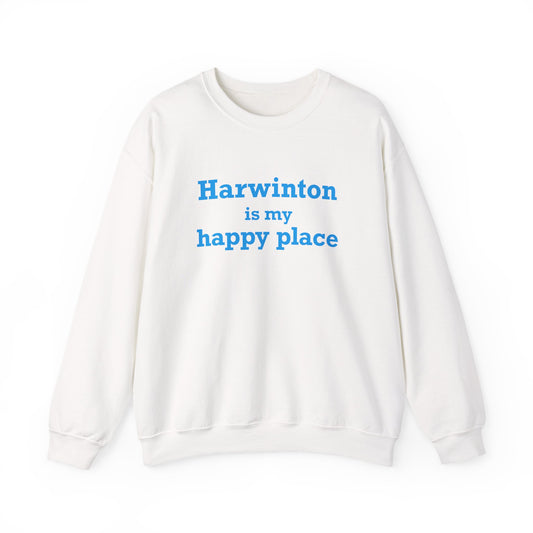 Harwinton is My Happy Place Unisex Heavy Blend™ Crewneck Sweatshirt