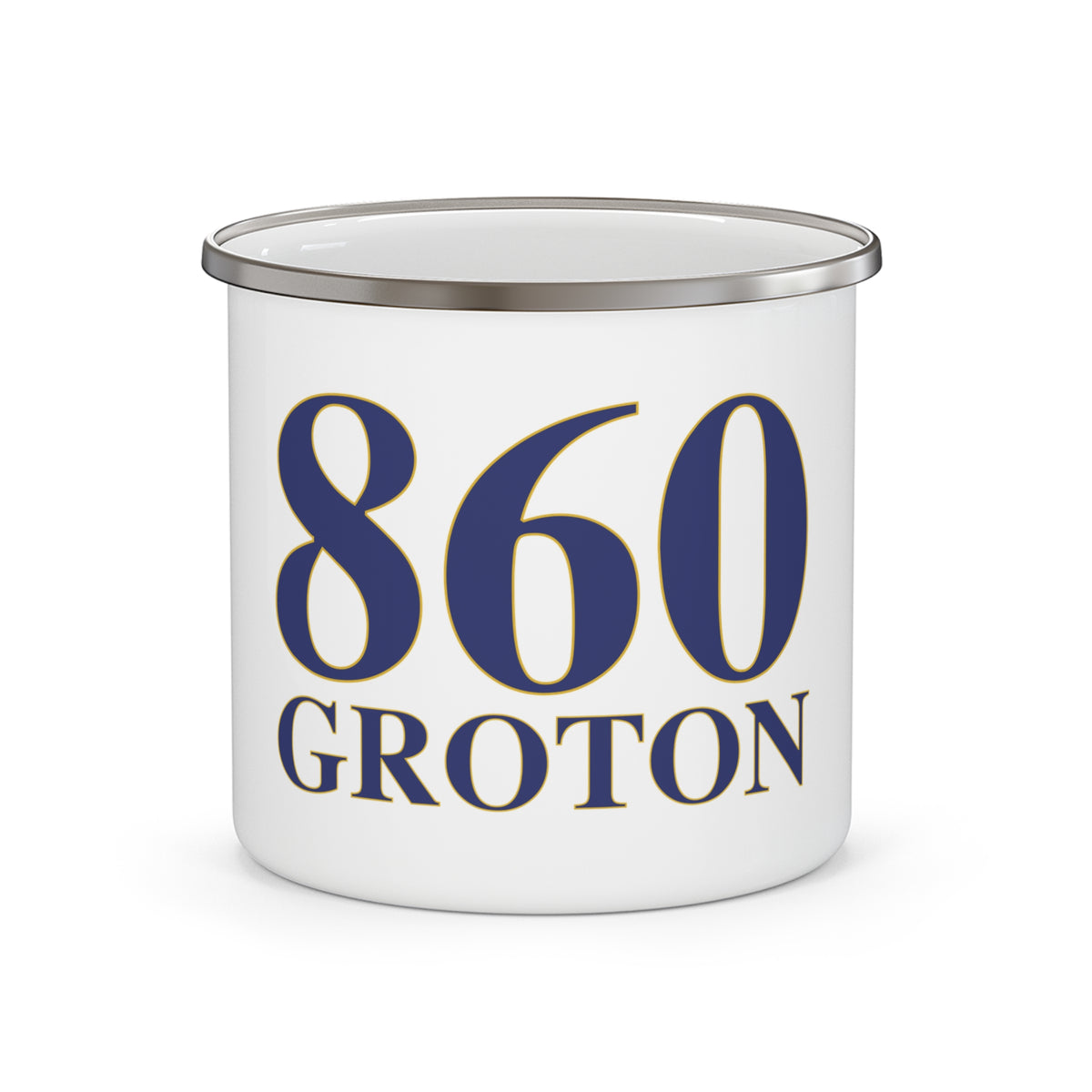 860 Groton Enamel Camping Mug