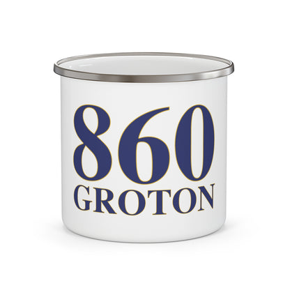 860 Groton Enamel Camping Mug