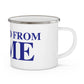 Just a kid from Lyme Enamel Camping Mug