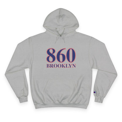 860 Brooklyn Red White & Blue Champion Hoodie