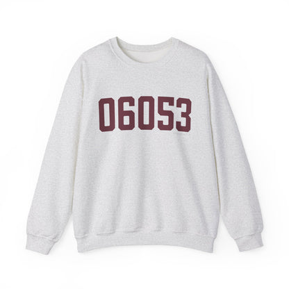06053 New Britain Connecticut Zip Code Heavy Blend™ Crewneck Sweatshirt