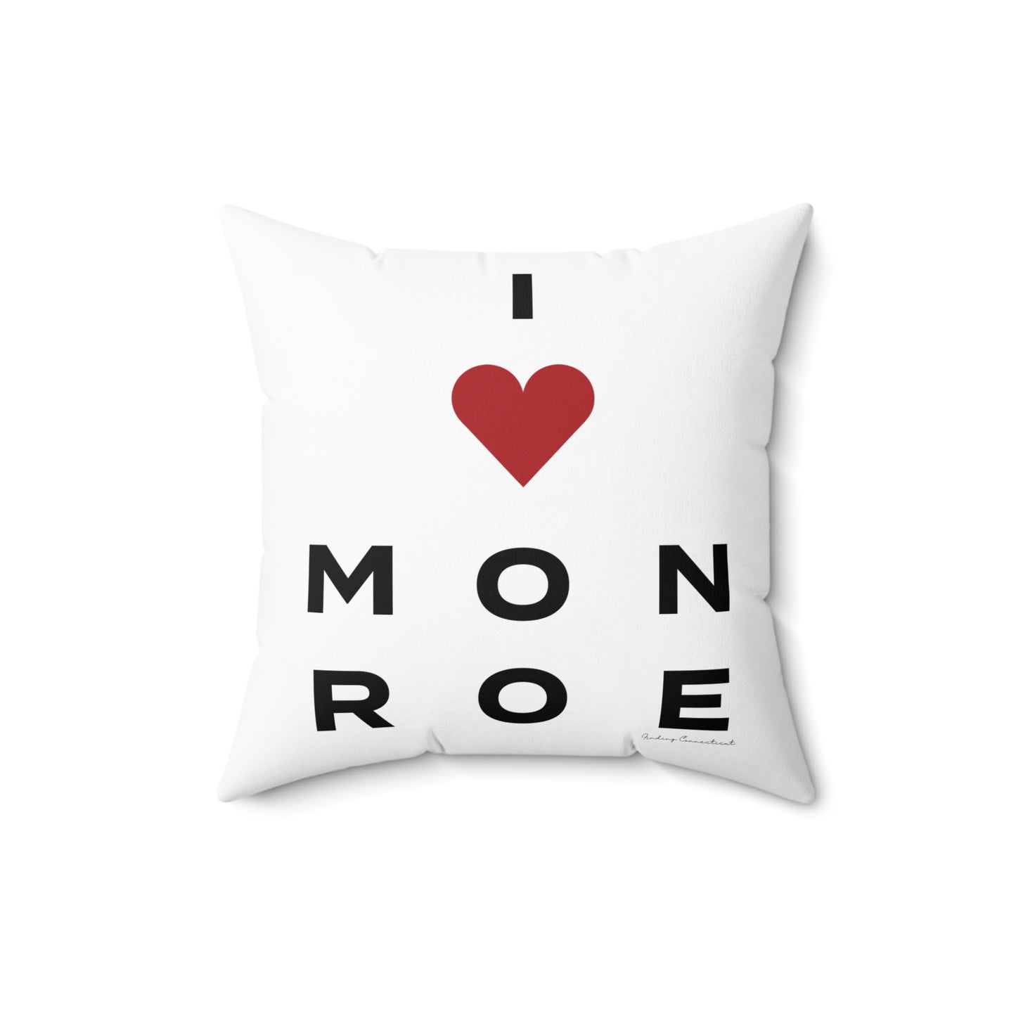 Monroe Vision Spun Polyester Square Pillow