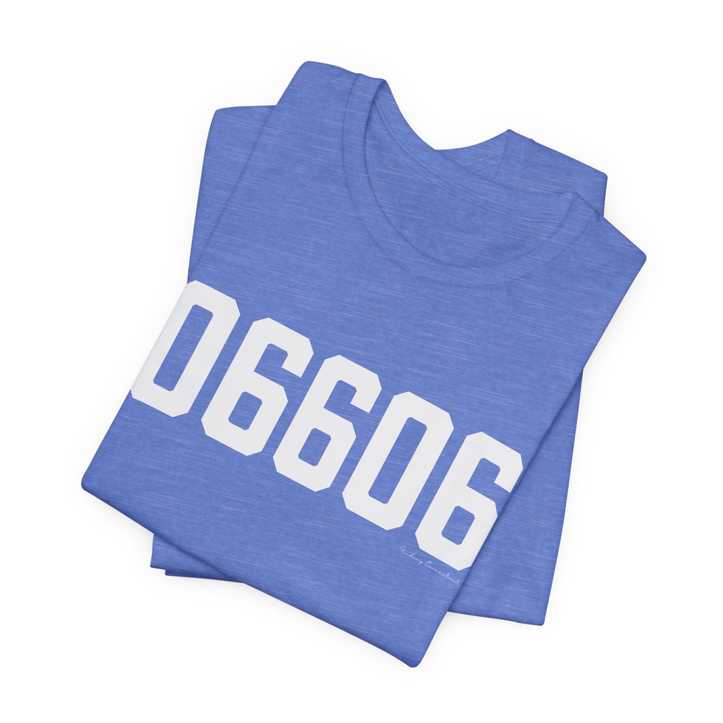 06606 Bridgeport CT Zip Code Unisex Jersey Short Sleeve T-Shirt