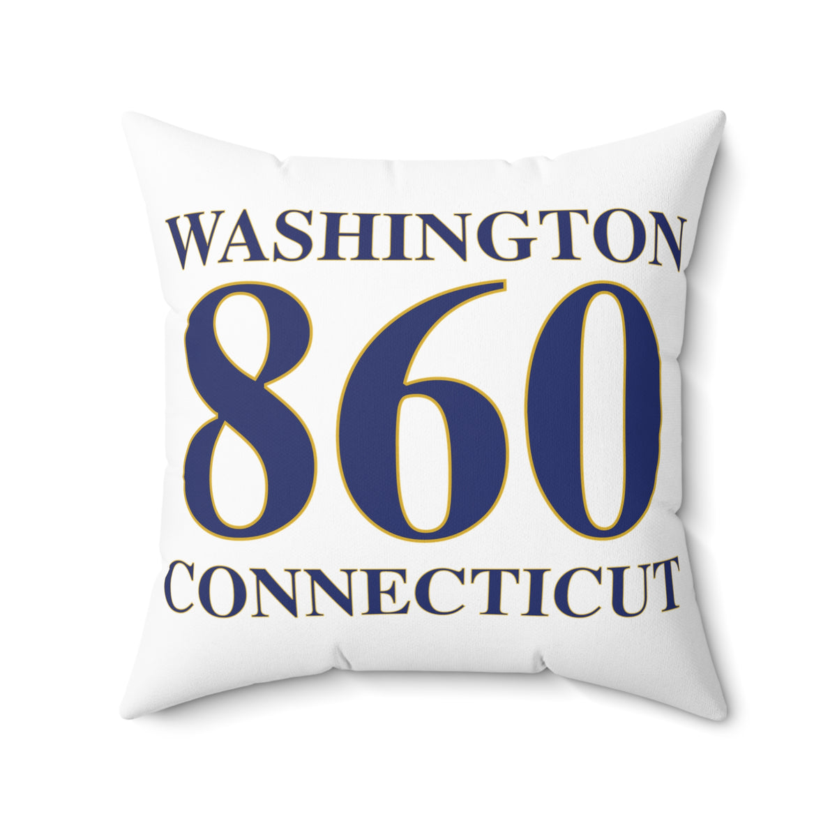 Washington 860 Connecticut Polyester Square Pillow