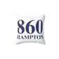860 Hampton Spun Polyester Square Pillow