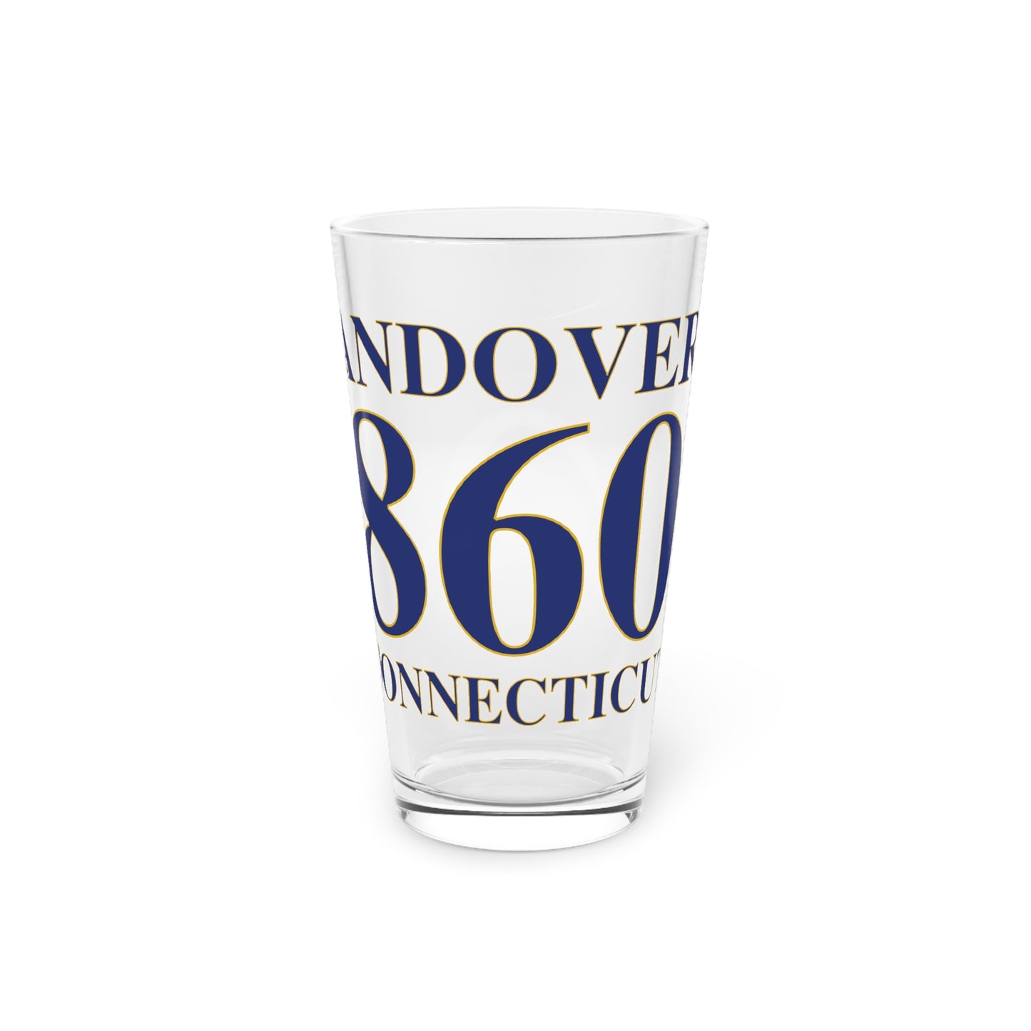Andover 860 Connecticut Pint Glass, 16oz