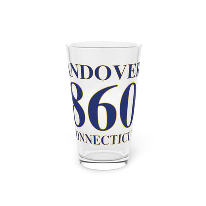 Andover 860 Connecticut Pint Glass, 16oz
