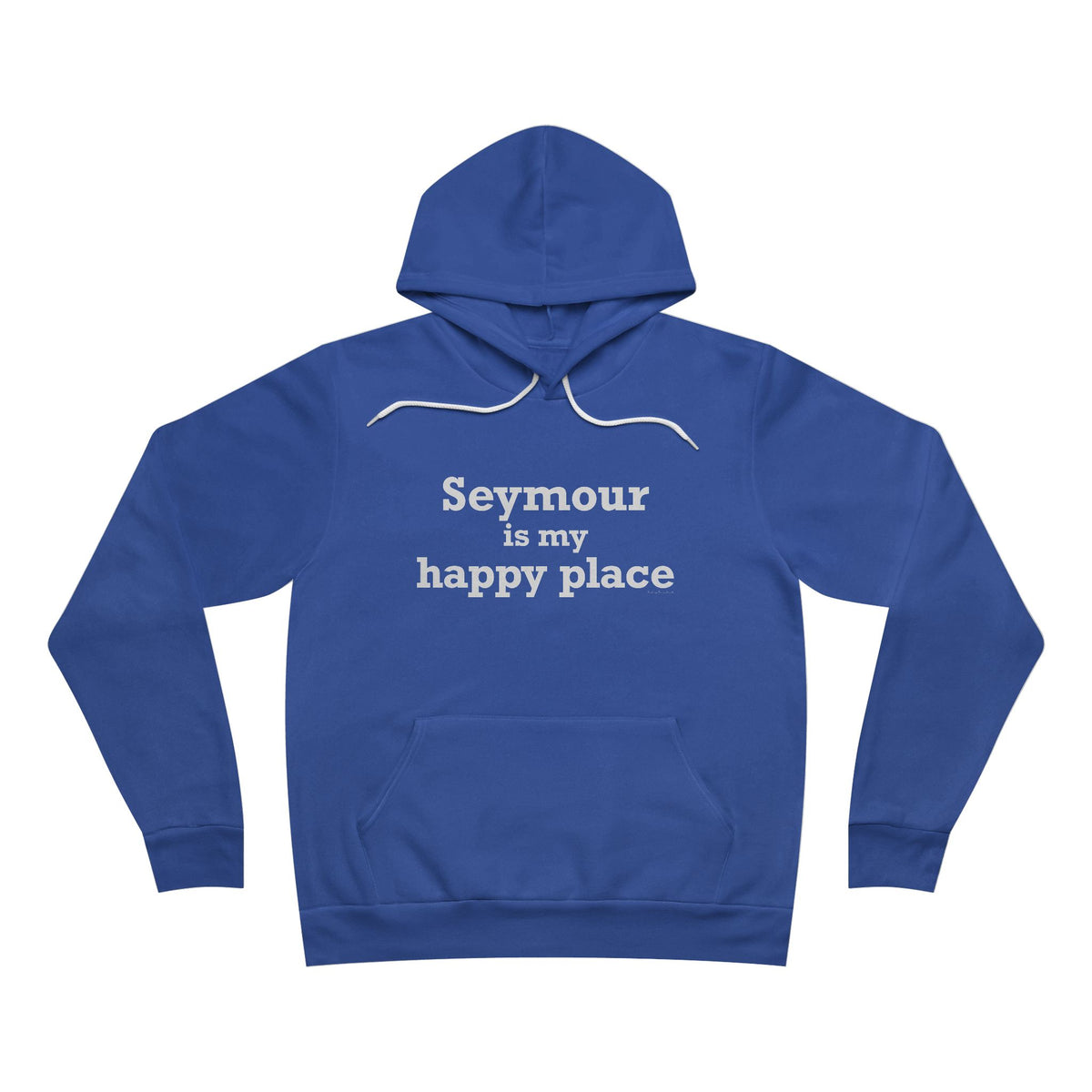 Seymour is My Happy Place Unisex Sponge Fleece Pullover Hoodie