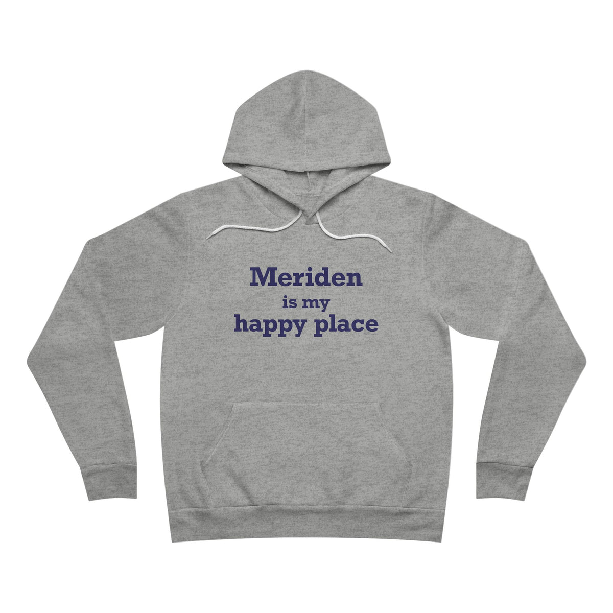 Meriden is My Happy Place Unisex Sponge Fleece Pullover Hoodie