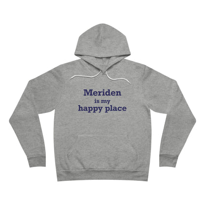 Meriden is My Happy Place Unisex Sponge Fleece Pullover Hoodie