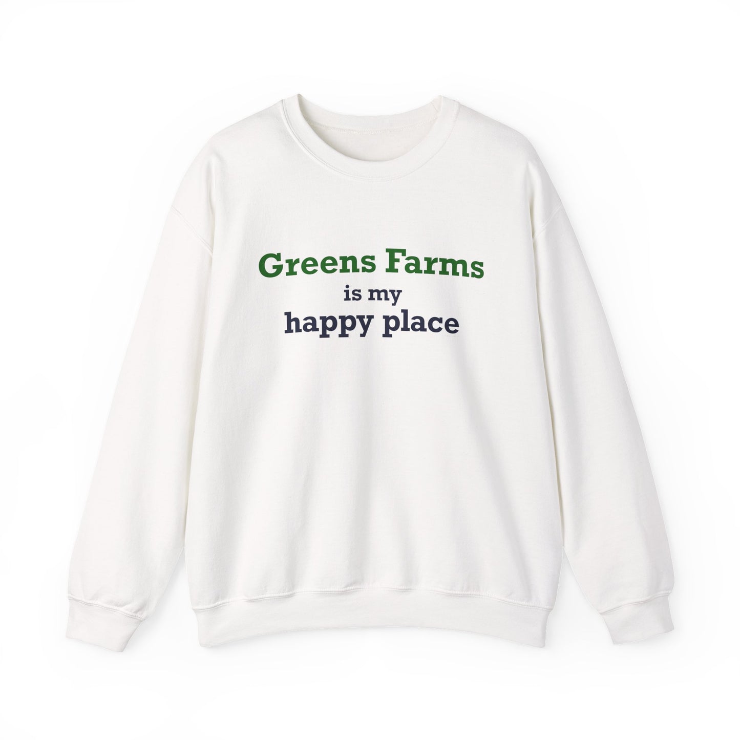 Greens Farms is my Happy Place Unisex Heavy Blend™ Crewneck Sweatshirt