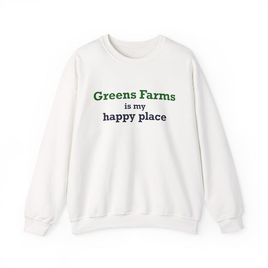 Greens Farms is my Happy Place Unisex Heavy Blend™ Crewneck Sweatshirt