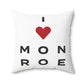 Monroe Vision Spun Polyester Square Pillow
