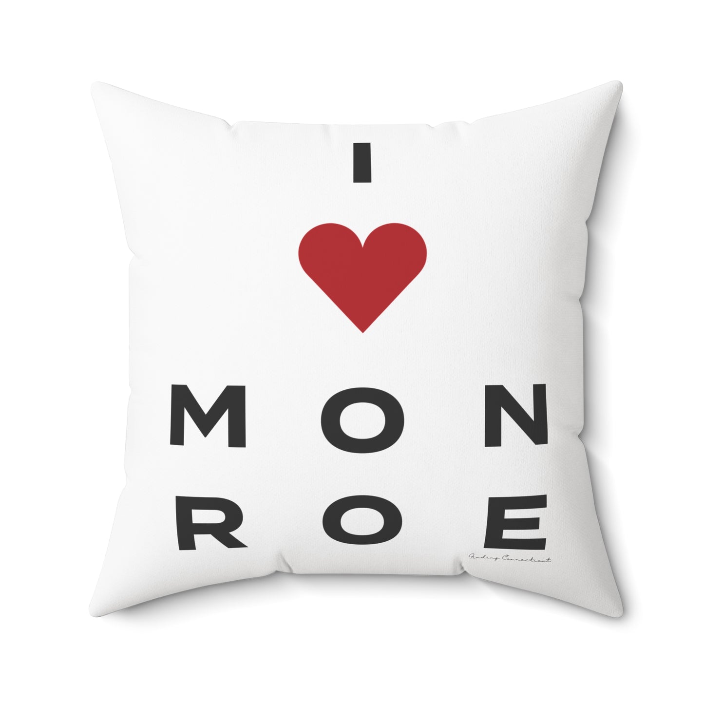 Monroe Vision Spun Polyester Square Pillow