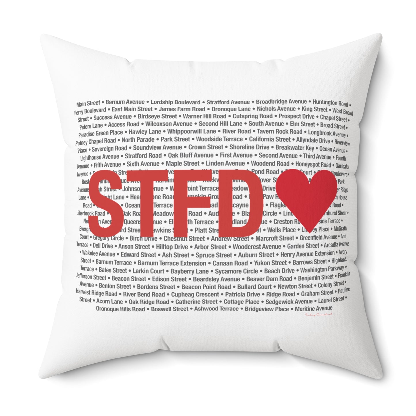 Stratford Love Spun Polyester Square Pillow