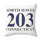 North Haven 203 Connecticut Polyester Square Pillow
