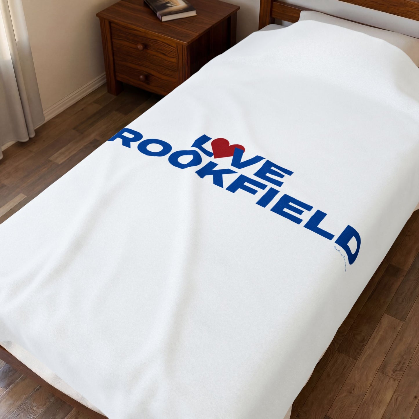 Love Brookfield Velveteen Plush Blanket