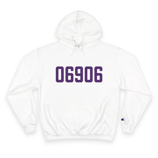 06906 Stamford Connecticut Zip Code Champion Hoodie Sweatshirt