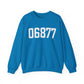 06877 Ridgefield CT Zip Code Unisex Heavy Blend™ Crewneck Sweatshirt