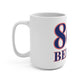 860 Berlin Red, White & Blue Mug 15oz