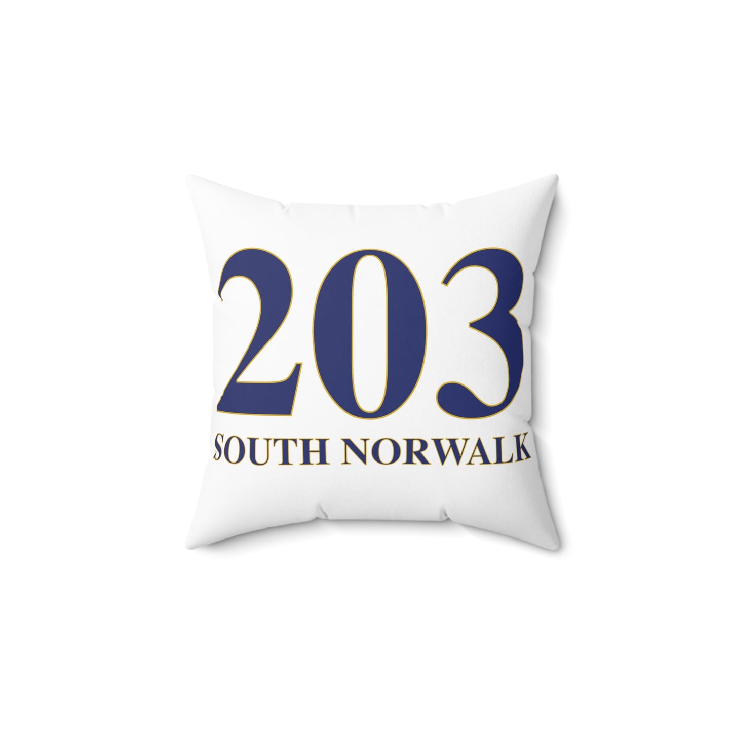 203 South Norwalk Spun Polyester Square Pillow