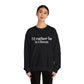 I'd rather be in Cliniton. Unisex Heavy Blend™ Crewneck Sweatshirt