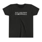 Just a kid from Cornwall Youth Short Sleeve T-Shirt