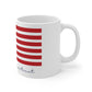 Fairfield Connecticut Flag Mug 11oz