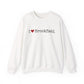 I Heart Brookfield. Unisex Heavy Blend™ Crewneck Sweatshirt
