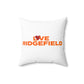 Love Ridgefield Spun Polyester Square Pillow