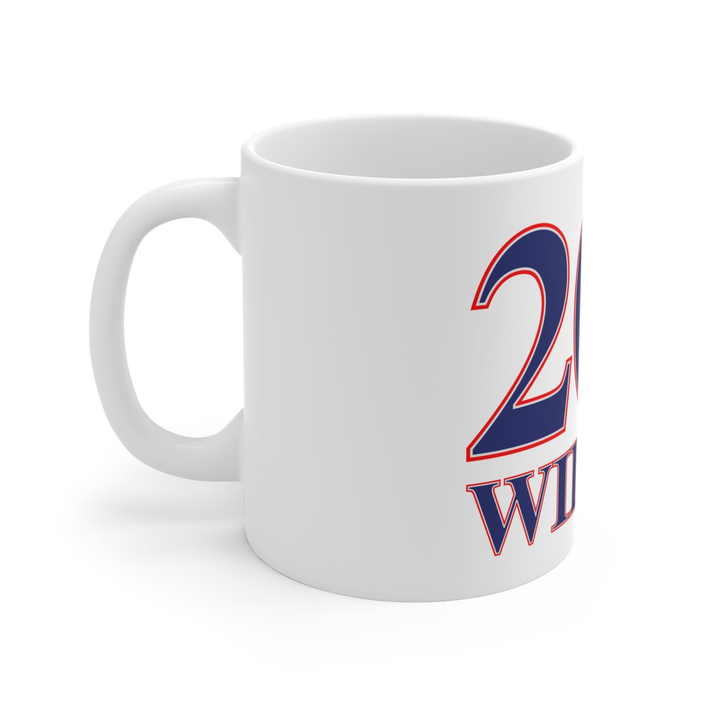203 Wilton Red, White & Blue Mug 11oz