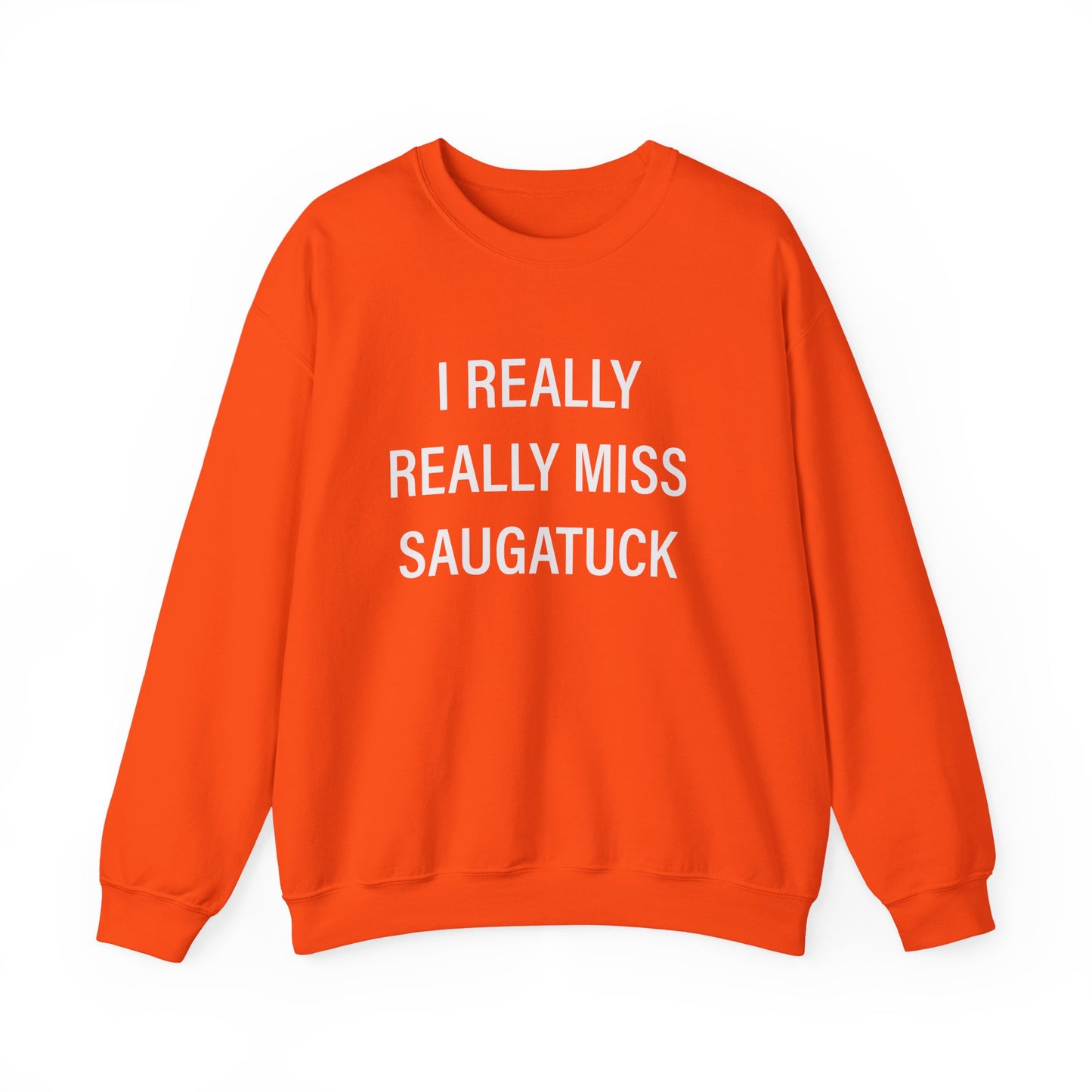 I Really Really Miss Saugatuck Unisex Heavy Blend™ Crewneck Sweatshirt