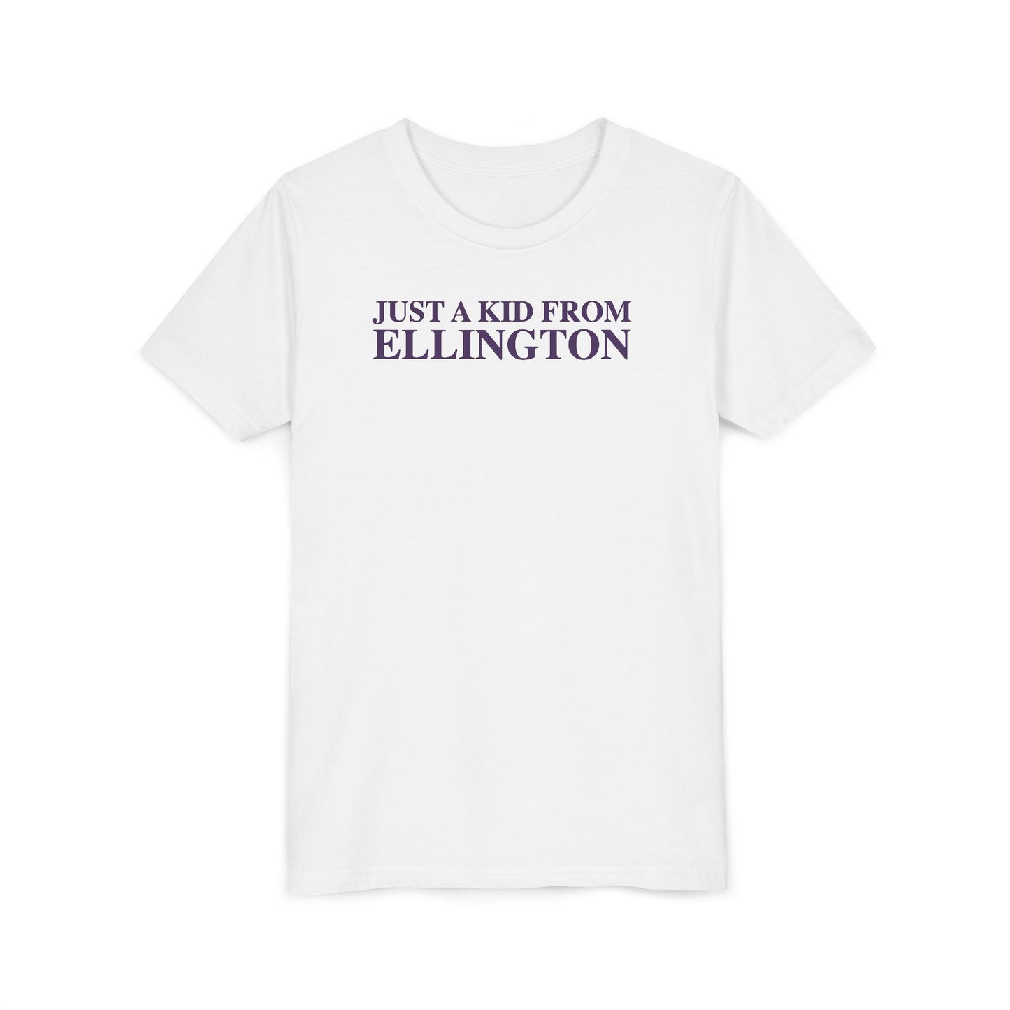 Just a kid from Ellington Youth Short Sleeve T-Shirt